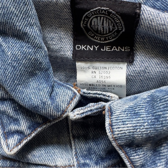 Dkny Jackets & Blazers - VIntage 90's DKNY Jeans Fitted Denim Jacket